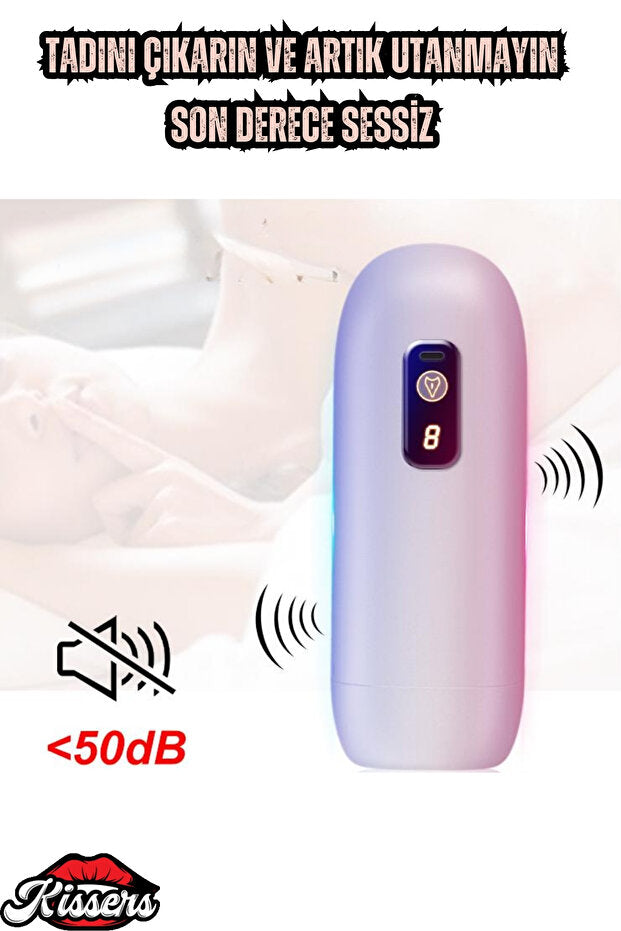 Harekete Duyarlı, Sesli Titreşimli Ultra Gerçekçi Otomatik Mastürbatör