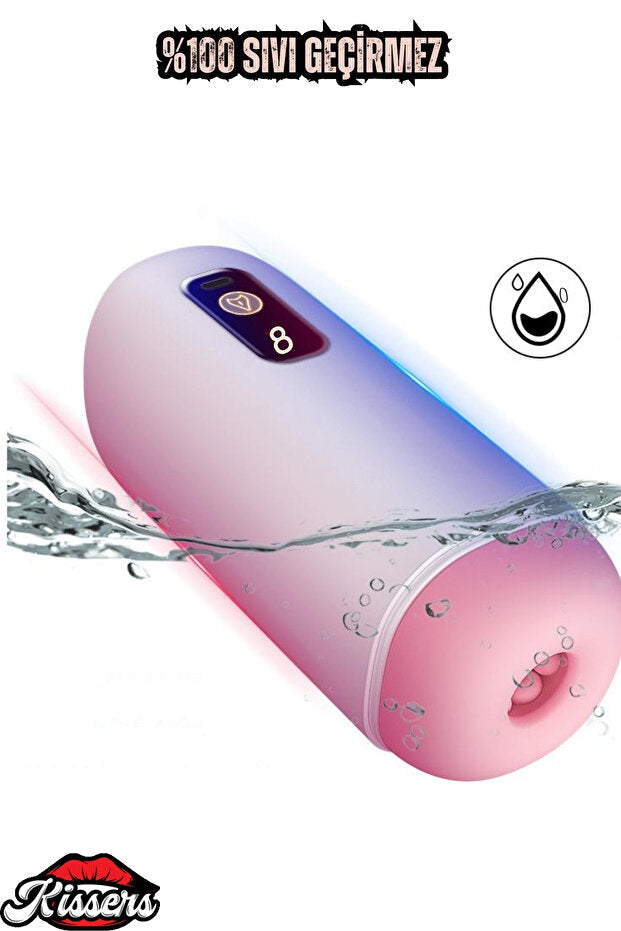 Harekete Duyarlı, Sesli Titreşimli Ultra Gerçekçi Otomatik Mastürbatör