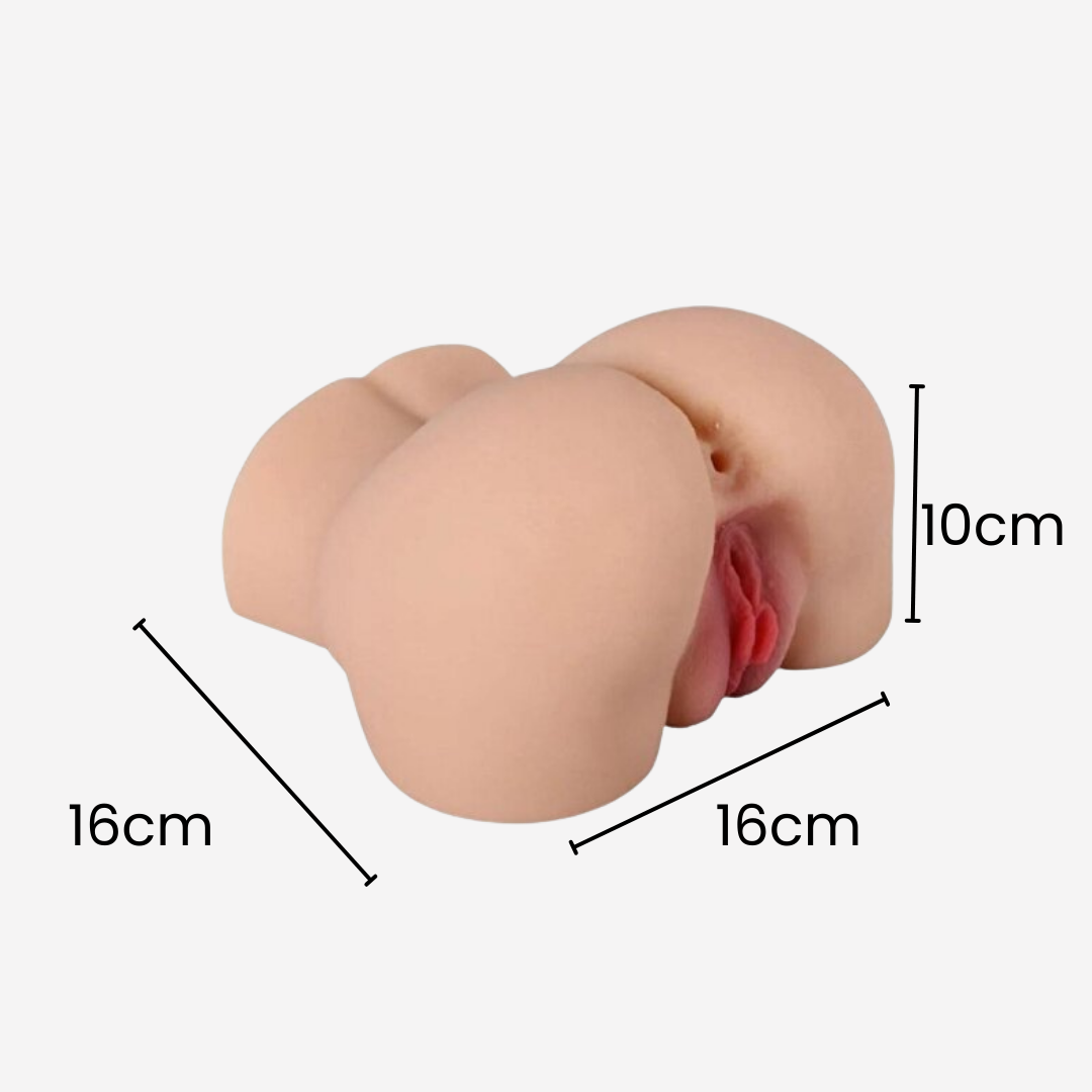 Taşınabilir Masturbatör- 2 In 1 Suni Kalça Vajina