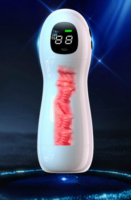 Akıllı, Ses Etkileşimli, Titreşim ve Emiş Ayarlı Gerçekçi Hissiyatlı Mastürbatör