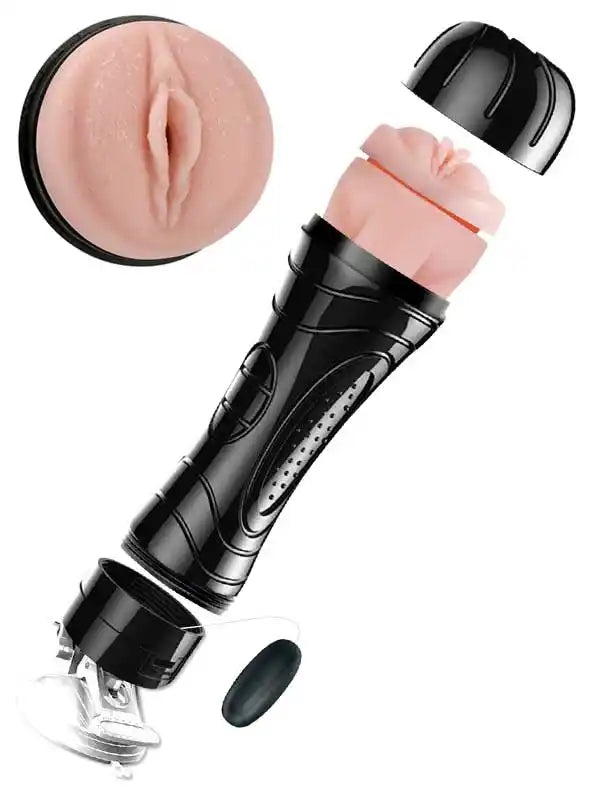 Titreşimli Vantuzlu Mastürbatör